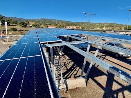 Instalación de placas solares realizada en Andalucía